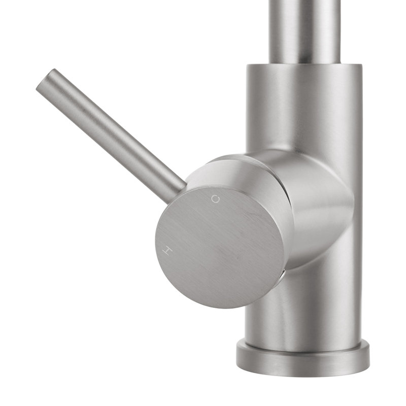 Belfry Kitchen Pull Out Touchless Kitchen Faucet, Silver