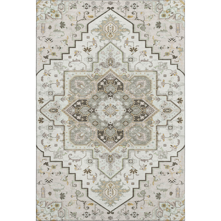 Premium Machine Washable Cossette AMF1036 Oriental Rug