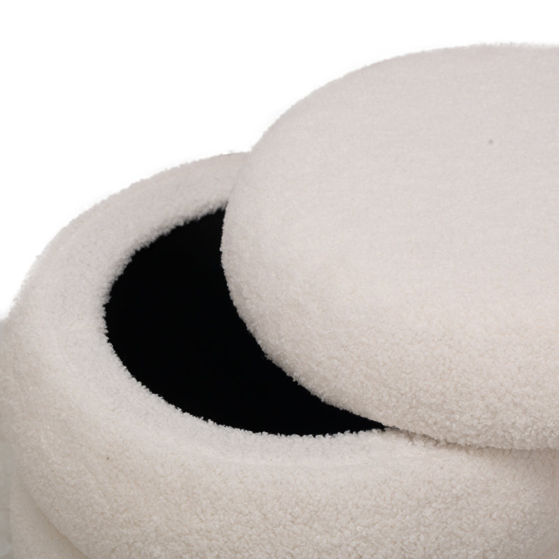 Pouf Brunk, Boucle blanc