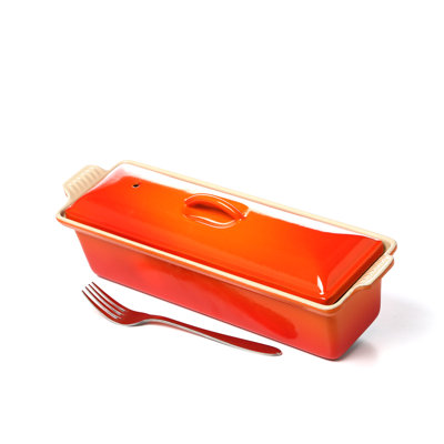 Le Creuset Enameled Cast Iron 1.5 Qt Pate Terrine with Lid