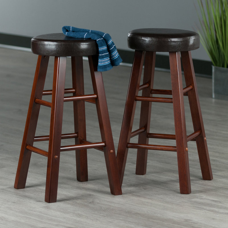 Tabouret de bar et de comptoir Zachery, Tabouret de comptoir (assise à une hauteur de 25,