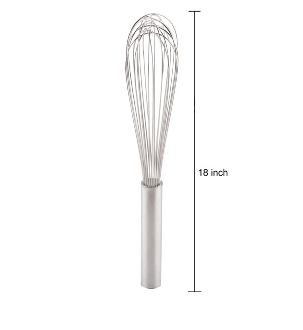 Cook Pro 12 Heavy Duty SS Soft Grip Whisk, Kitchen Gadgets & Utensils