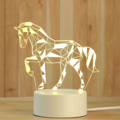 Veilleuse à DEL pour animaux, jouets pour enfants, cadeaux d'anniversaire de Noël, mauvais éclairage visuel USB pour le salon de la chambre à coucher