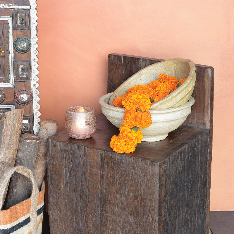 Bol décoratif papier mache Rayborn