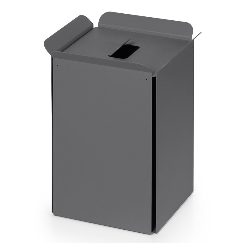 Bandoni 8.2 Gallons Kitchen Trash Can, Dark Grey