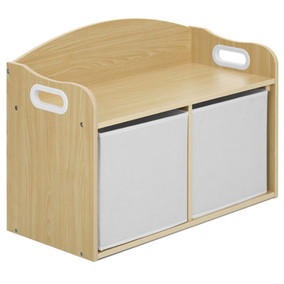  Evolur Playthings Storage Bench