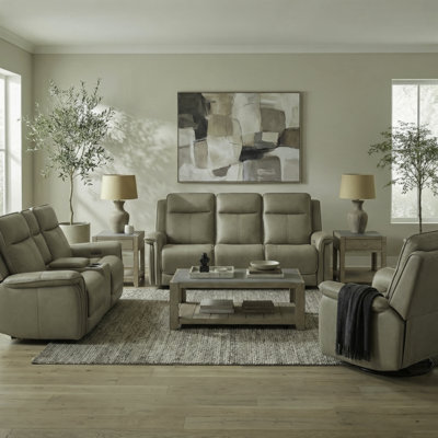Zero Gravity Power Reclining Sofa, Loveseat, & Recliner Living Room Set