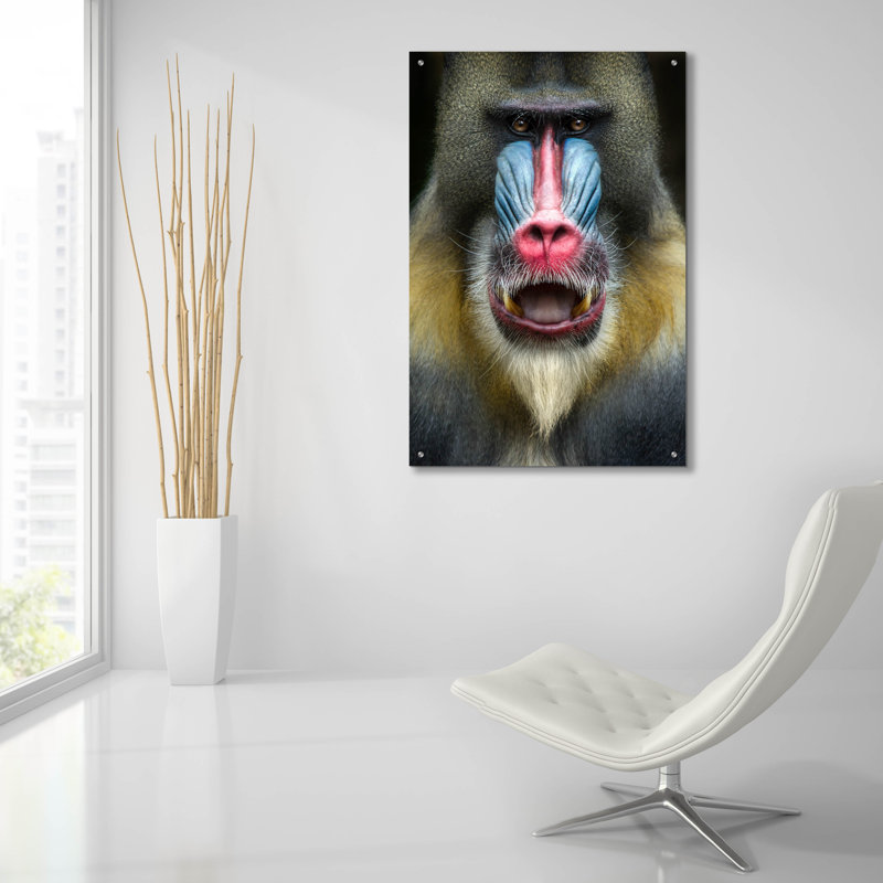 " Mandrill 2 " by SD Smart, 36" H x 24" W x 0.2" D