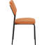Yelena 47cm H Upholstered Metal Upholstered Back Side Chair-102346895