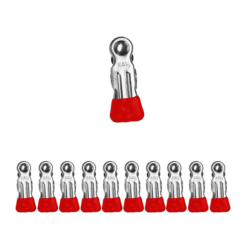 Mawa Clothes Clip Set, Red
