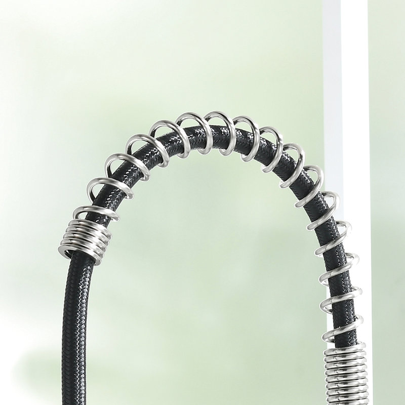 Modern Kitchen Sink Faucet With Pull Down - Ceramic Cartridge, , Stable Water Flow And Temperature Commercial , No Leaks, Cartridge