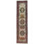 Tapis de couloir oriental crème 3X12 One-of-a-Kind