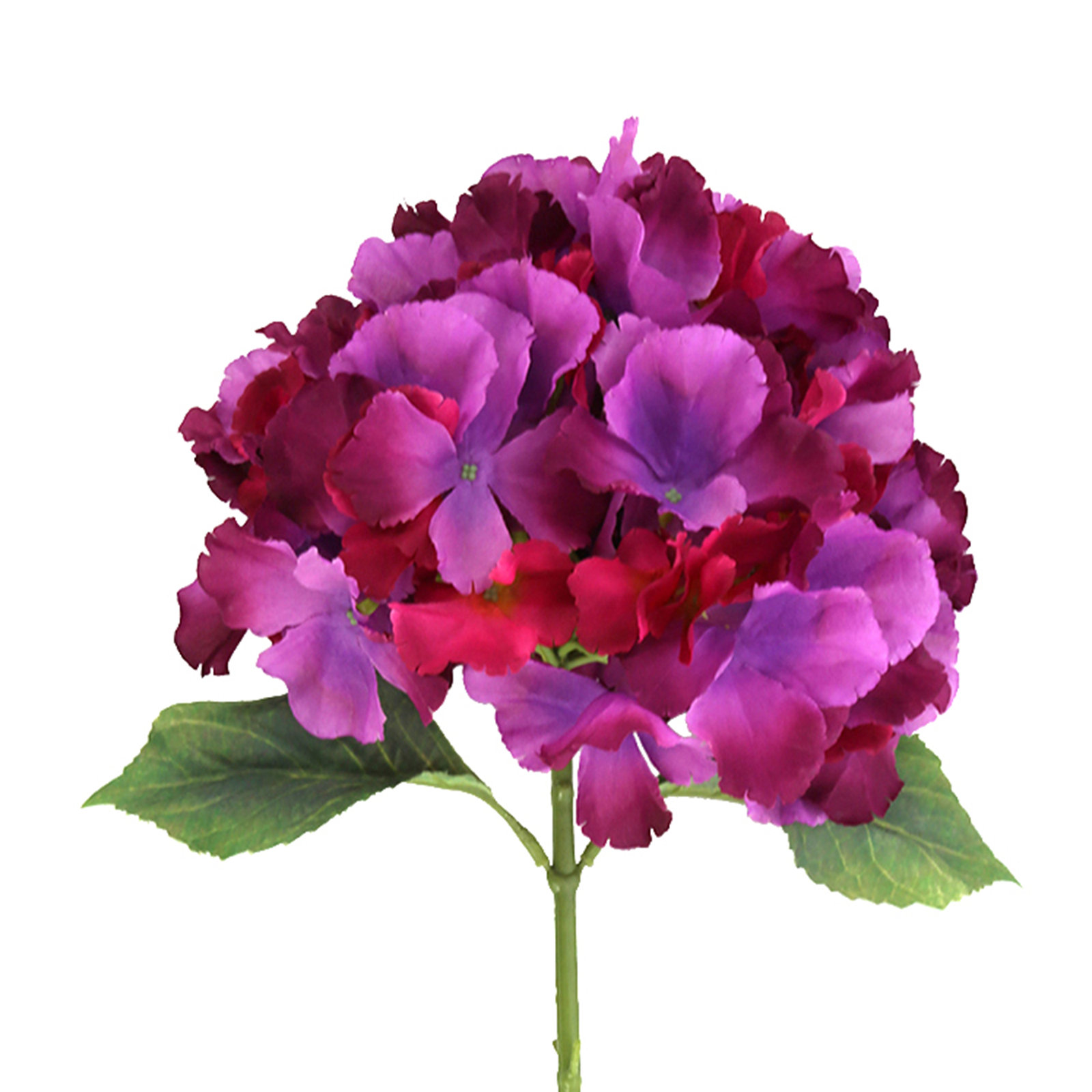 Addison Hydrangea Stems, Magenta