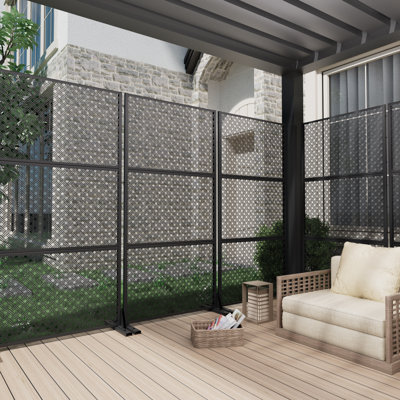 Outdoor Metal Privacy Screen