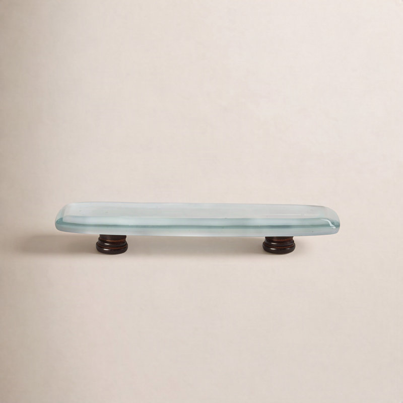 Stratum 3" Center to Center Bar Pull, Spruce Green, Oil Rubbed Bronze