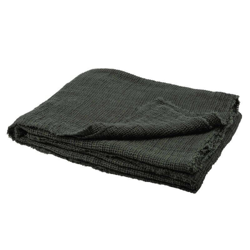 Winsor Throw Blanket, Olive