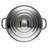 Le Creuset Stainless Steel Stockpot with Lid-12046875