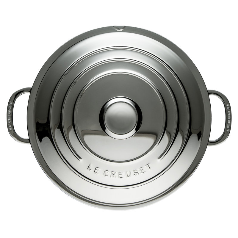 Le Creuset 7 Quart Stainless Steel Stockpot with Lid