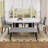 Tufted Linen Dining Bench With Comfortable Sponge Padding And Breathable Fabric For Versatile Seating In Various Rooms-128632638