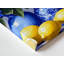 Art mural sur toile, citrons et hortensias, art bleu et blanc-1936977997