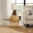 Irregular Solid Wood End Table-1732970235