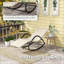 Chaise berçante d'extérieur, chaise berçante résistante