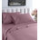  Ensemble de draps à rayures profondes en coton de qualité égyptienne à densité de tissage 1000 fils Fresh Home