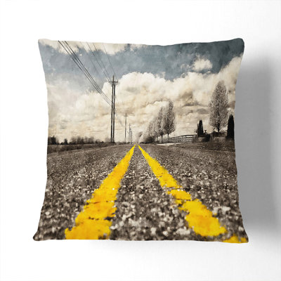 The Open Road Vol.4 Painting Square Throw Cushion