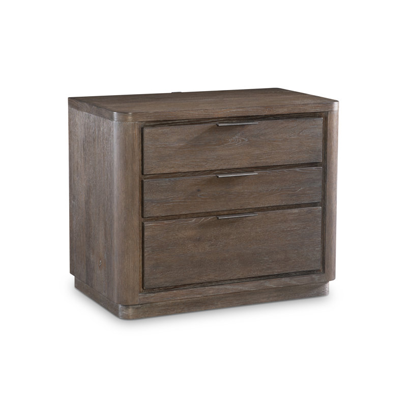 Outline 3-Drawer Nightstand