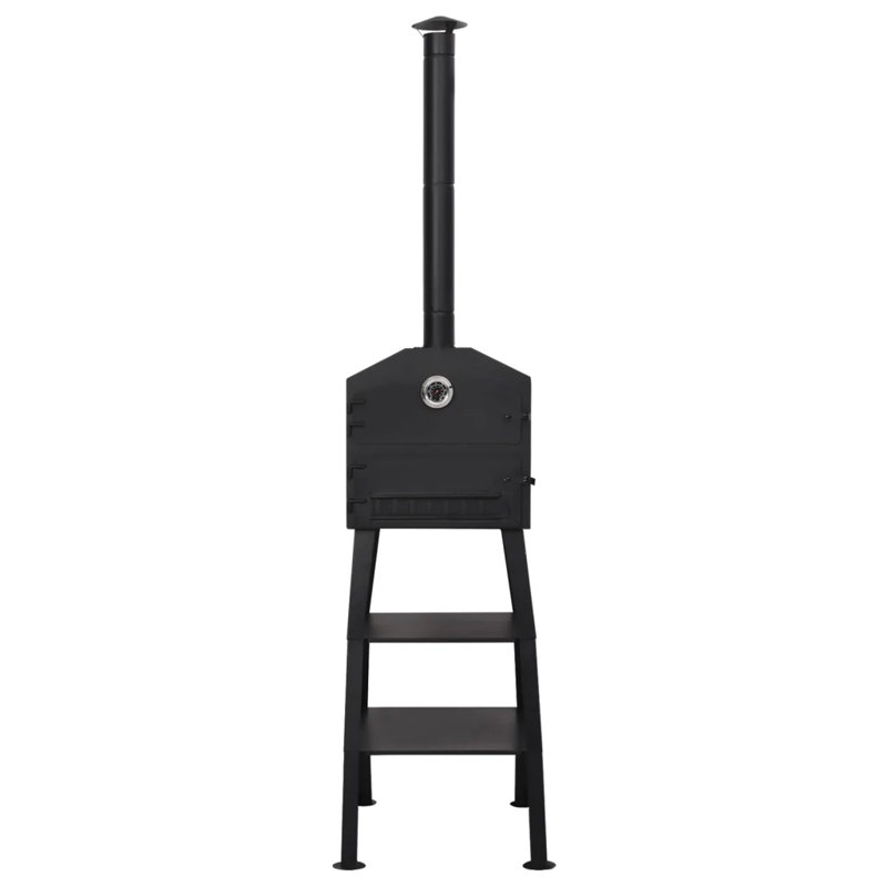 Dakota Fields Alliana Steel Built-In Wood-Burning Pizza Oven