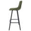 Tabouret de bar et de comptoir en cuir synthétique Latitude Run-1878366282