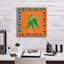  Art mural sur toile 18 po x 18 po «Beaucoup de Caliente 4» par Farida Zaman-2022365853
