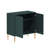 Bima 32'' Tall 2 - Door Accent Cabinet with High Gloss-249371162