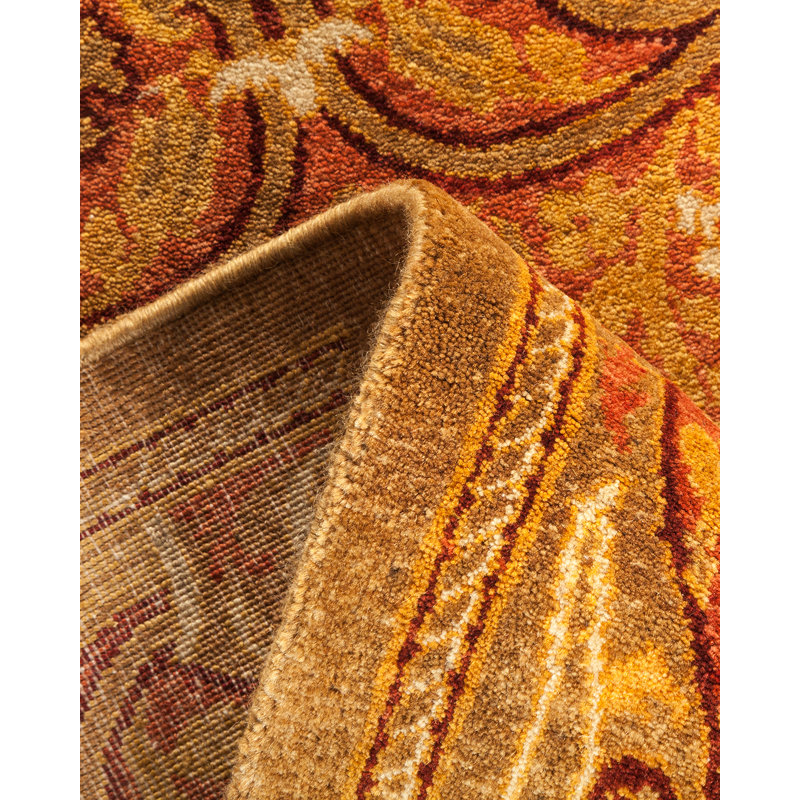 Classic One-of-a-Kind 2' 8" X 13' 6" Hand Knotted Area Rug