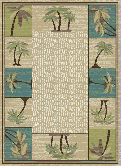 Bayou Breeze Hayward Floral Beige/Blue Area Rug & Reviews | Wayfair