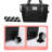 Expandable Rolling Duffle Bag Wheeled Luggage Foldable Lightweight Suitcase