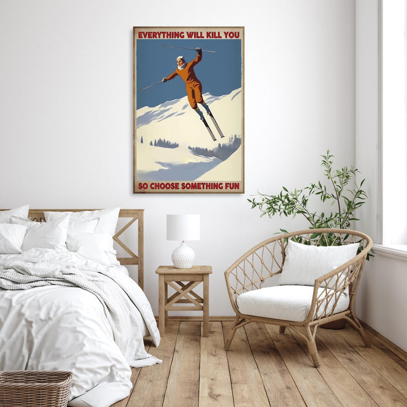 Impression sur toile, "Kyus", H 14 po x l 11 po x P 1,25 po