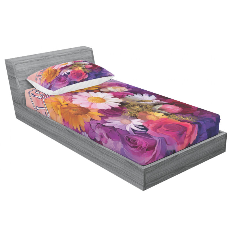 Microfiber Sheet Set, Twin XL Sheet Set with Fitted Sheet