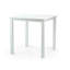 Table de salle à manger en bois massif de style classique, ensemble de 2 chaises Falabella et table carrée-1225117814