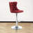 360°Swivel Bar Stools with Sliver Base-245266677