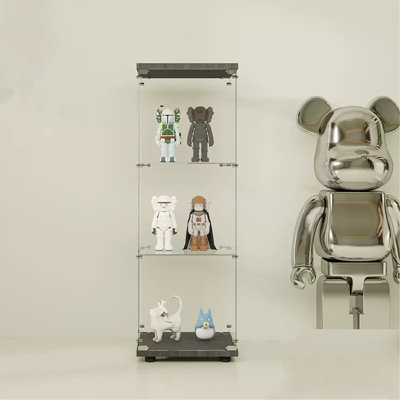 Vitrine à deux portes verrouillable Kayly