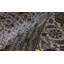 Hand-Knotted High-Quality Black and Cream Area Rug