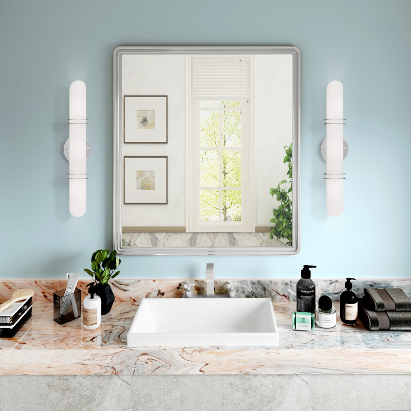 Franko 3 - Light Dimmable Bath Bar, Brushed Nickel