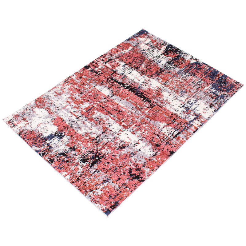 Abstract Indoor Rug, Rectangle 8' x 10'