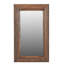Miroir en bois naturel H 59 po x l 35,5 po
