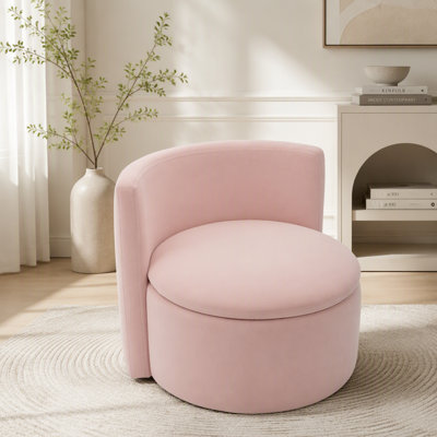 Velvet Swivel Accent Chair