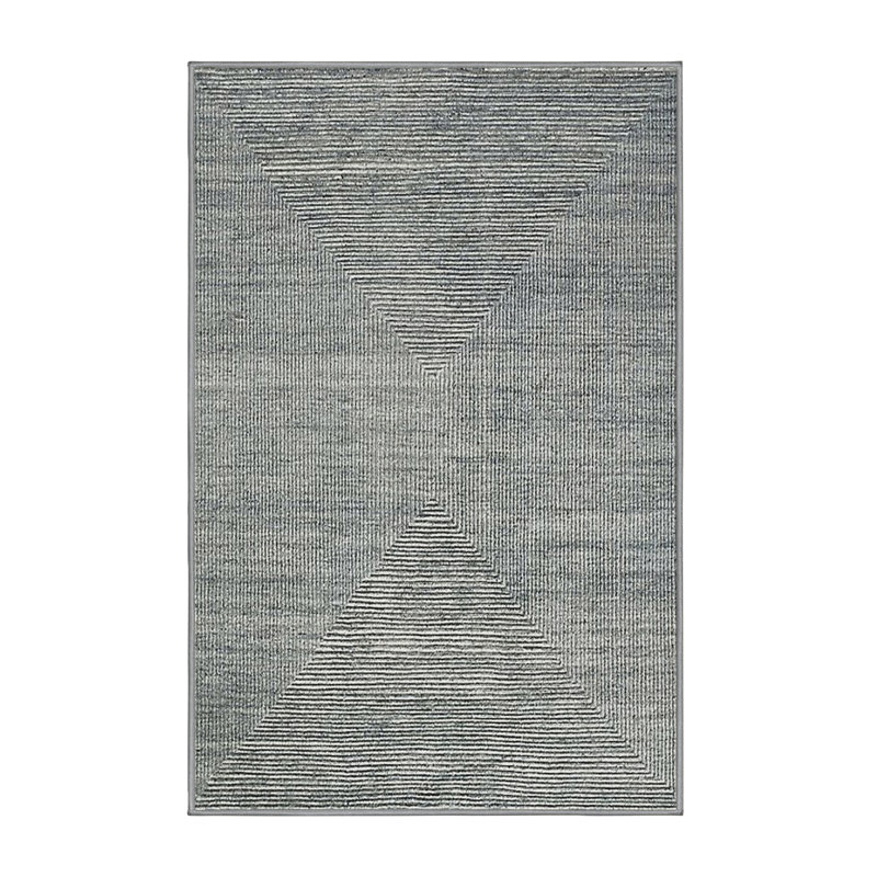 Tapis oriental gris Strohm, Rectangle 5 pi x 7 pi