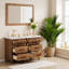 Meuble-lavabo double 48,8 po