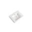 Lavabo de salle de bain en résine - touche chêne blanc américain, 23,88 po Profondeur x 17,93 po, largeur 4,98 po, poids du produit 39,22 lb