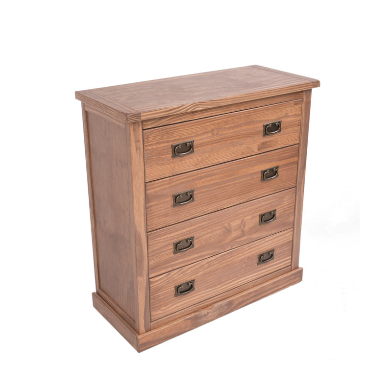 Gaskins 90cm W 4 - Drawer Chest of Drawers